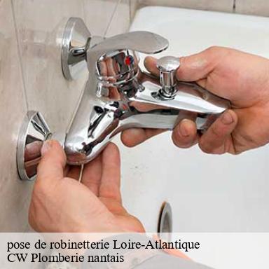 pose de robinetterie 44 Loire-Atlantique CW Plomberie nantais