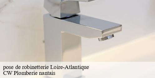 pose de robinetterie 44 Loire-Atlantique CW Plomberie nantais