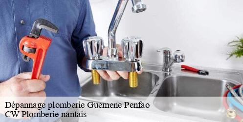 Dépannage plomberie guemene-penfao-44290 CW Plomberie nantais