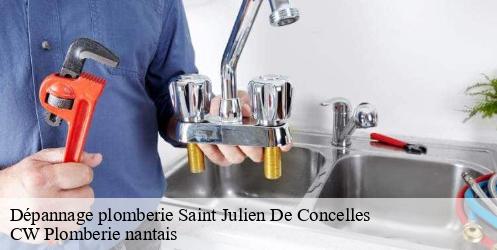 Dépannage plomberie saint-julien-de-concelles-44450 CW Plomberie nantais