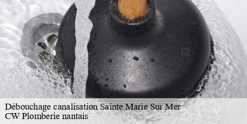 Débouchage canalisation sainte-marie-sur-mer-44210 CW Plomberie nantais