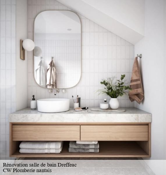 Rénovation salle de bain dreffeac-44530 CW Plomberie nantais