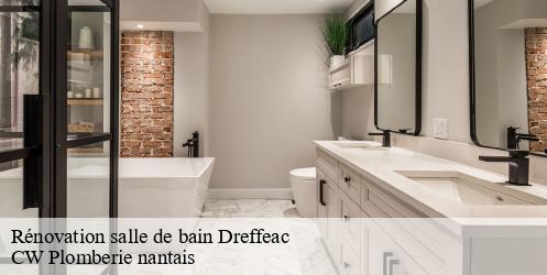 Rénovation salle de bain dreffeac-44530 CW Plomberie nantais