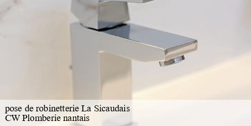 pose de robinetterie la-sicaudais-44320 CW Plomberie nantais